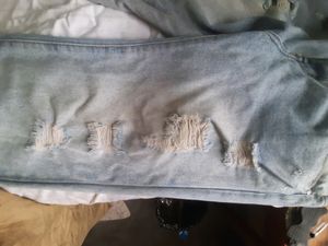 Price Drop!Light Blue Ripped Jeans