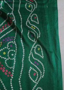 Green saree and blouse