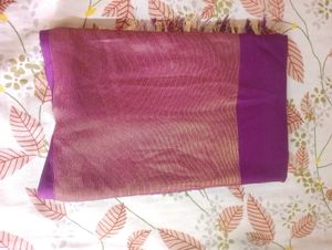 Purple saree