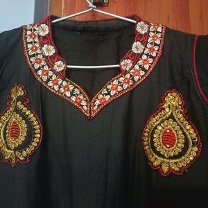 Black Kurta