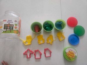 3 Dough 7 Mould With Jar Box