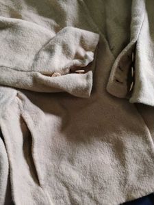 Puff Shoulder cream Blazer Vintage Style