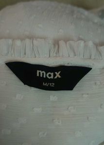 Elegant White Sheer Blouse