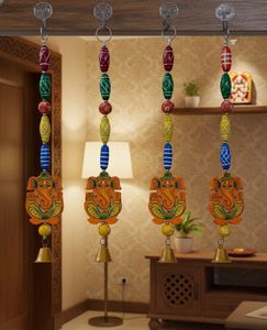 Ganesha Beaded Door/Wall Hanging set of 4