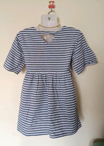 Stripe Dress For Adults