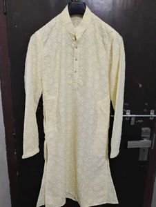 chikankari Embroidered Kurta
