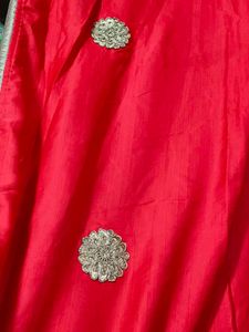 Elegant Embroidered Saree