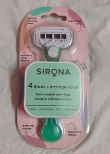 Sirona 4 Blade Cartridge Razor