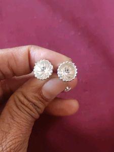 92.5 Pure Silver Jhumka (Small)