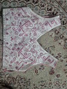 Pink Embellished Lehenga Choli Set