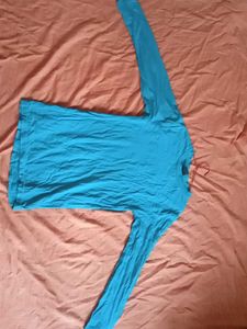 Teal Long Sleeve Tee