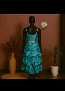 Elegant teal Dress 🩵