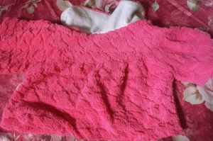 Fuzzy Pink Embellished Jacket