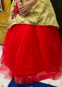 Heavy Flare Gown For Girl'