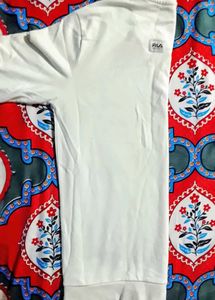 Fila White Crewneck Sweatshirt Size L