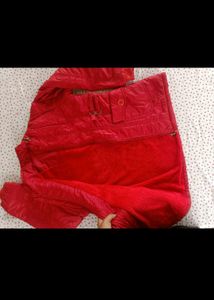 Red woollen Jacket