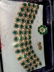 Emerald Green Jewellery Set
