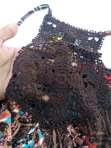 Top With Back Net Design