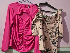 combo of 2 top no coin busy 30/32 fitted  unused