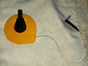 Vintage Yellow Measuring Tape