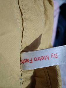 Mustard Tie-Front Shirt