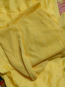 Elegant Yellow Embroidered Suit