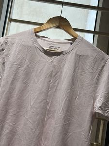 Light Pink Crew Neck Tee