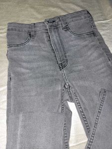 Gray Denim Jeans