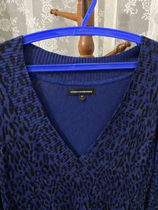 Express Leopard Print Sweater