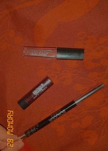 Combo of 2 lipsticks and 1 kajal