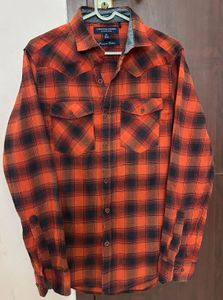 Red & Black Flannel Shirt – Premium Cotton
