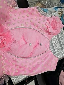 Pink Colour Baby Frock