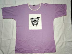 Dog Graphic Print Tee
