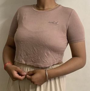 SHEIN Crop Top 🐌🍂🐿️🍄‍🟫 Ko