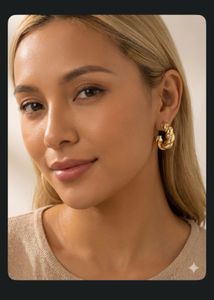Beautiful Gold  Earrings