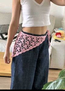 ⋆˚꩜｡Crochet Lace Bandana⋆˚꩜｡