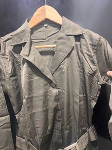 Olive Green Belted Jumpsuit