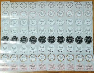 Pack Of 320 Thank You Stickers