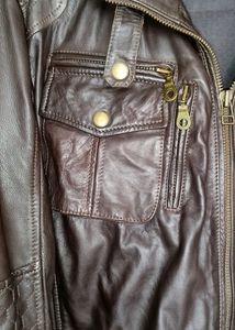 100% Authentic Royal Enfield Leather Jacket