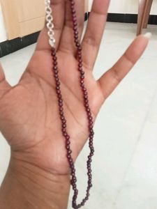 Beautiful Authentic Garnet Stones String Chain