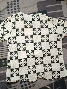 Patterned Button-Down Shirt