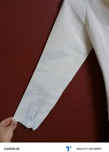 White Formal Divider Dress