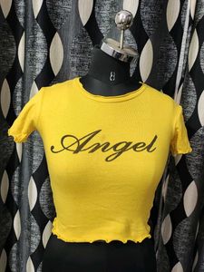 Stylish Star Print Crop Top