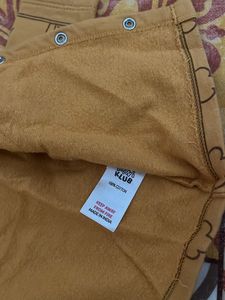 New Born Baby Suit Mustard Colour