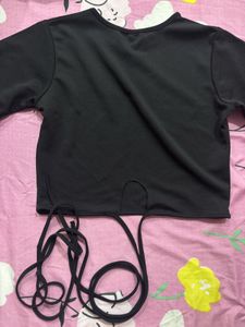 Black Crop Top