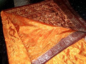 beautifull satin silk saree