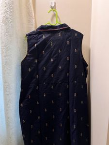 Elegant Navy Blue Kurta