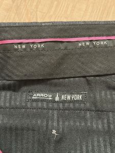 Arrow New York Men&#39;s Dark Blue Trousers