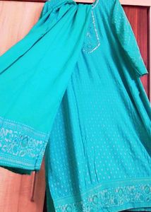 Beautiful Plazoo Kurti Set
