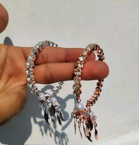 🥳Crystal & Pearl beautiful bracelet